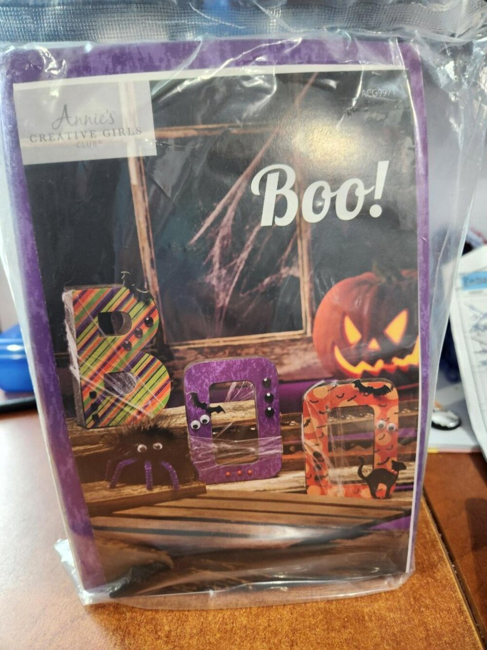 New Sealed Annie's Creative Girls Club Boo! Halloween Craft Kit